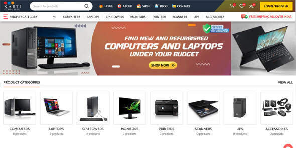 karticomputers-readymade-wordpress-online-computer-store-website